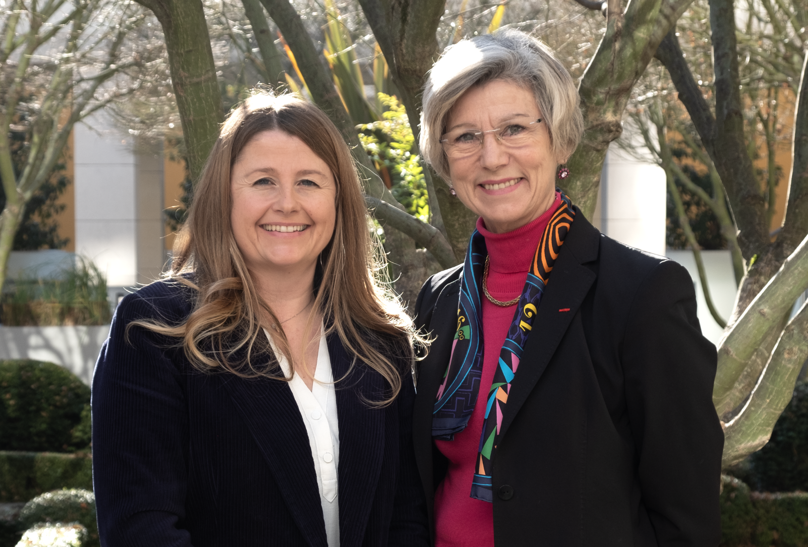 Marie Gaillot et Véronique Blin